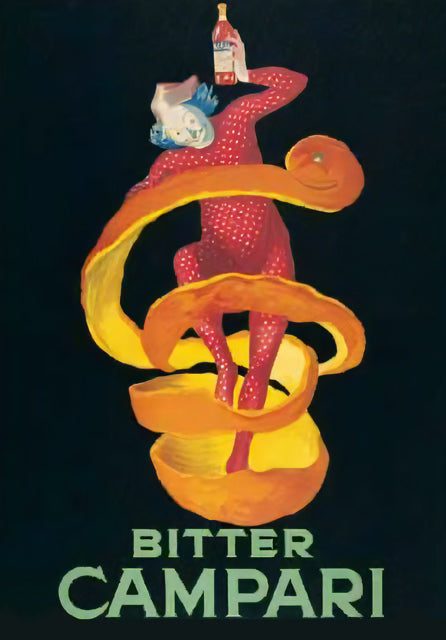 Vintage Campari 'Bitter' Art Print – Premium Framed Poster with Museum-Quality Matte Paper