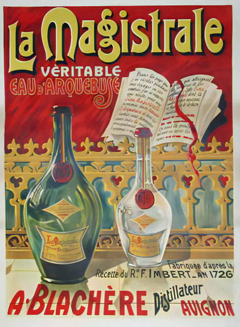 La Magistrale Vintage French Poster - Premium Wooden Framed Art with Museum-Quality Matte Paper