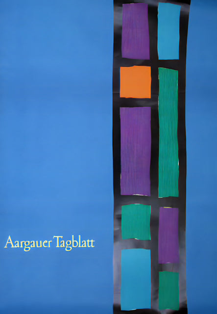 Abstract Color Blocks Museum-Quality Matte Paper Poster – Vibrant Modern Art for Your Space